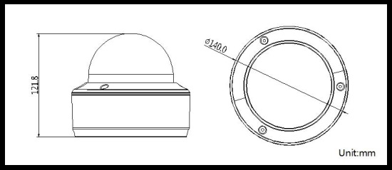  Hikvision DS-2CD4126FWD-IZ 2MP Outdoor Darkfighter Dome Network Camera