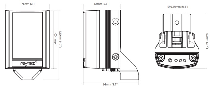 raytec var2-poe-i2-1 dimensions