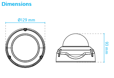 FD8379-HV Dimensions